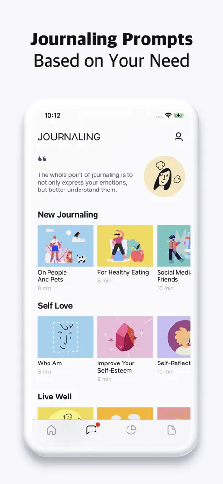 Daily Journal: CBT Self Care screenshot 4