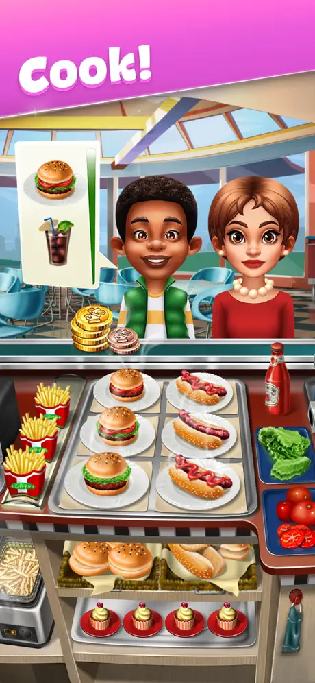 Cooking Fever screenshot 1