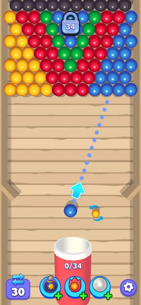 Bubble Fall 3D ✨ screenshot 5