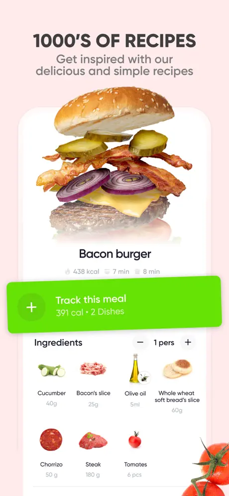 Nutrition Coach: Food tracker screenshot 3