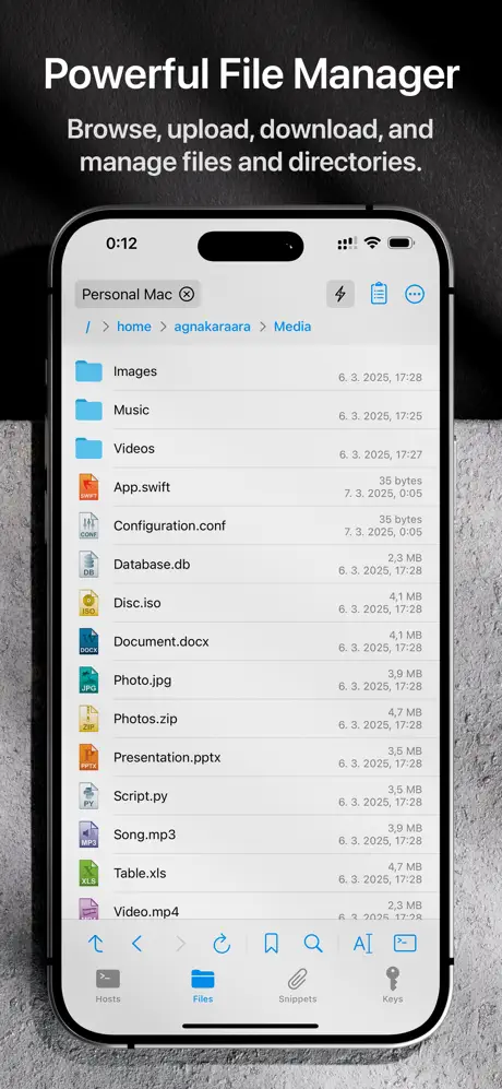 Termix: SSH Client & Terminal screenshot 3