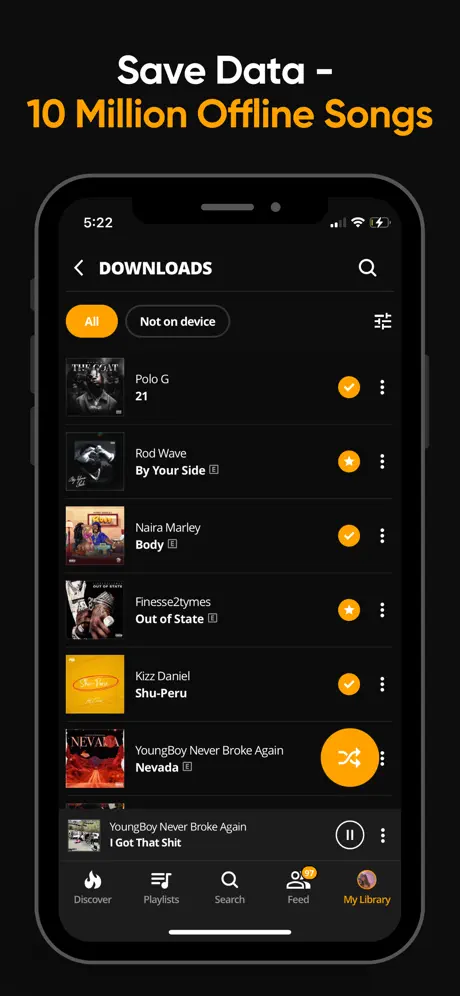 audiomack screenshot 3