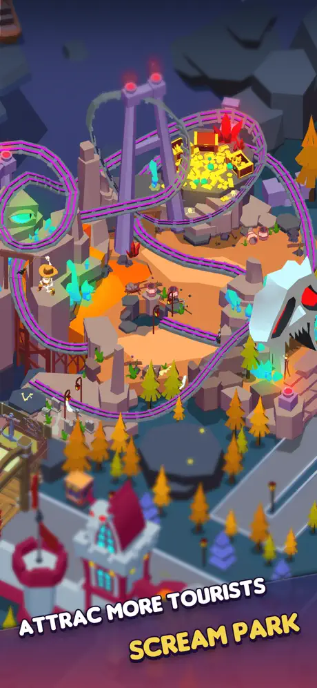 Idle Scream Park ✨ screenshot 3