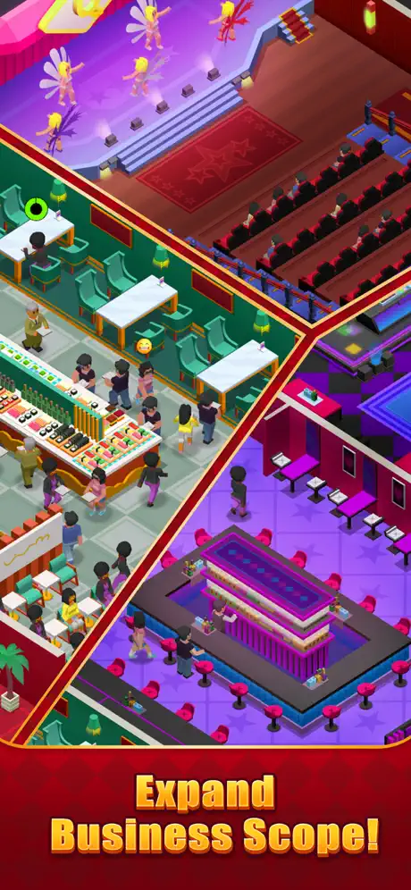 Idle Vegas Resort - iOSGods.com screenshot 5