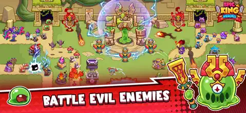 Epic King Heroes: Classic TD - iOSGods.com screenshot 4