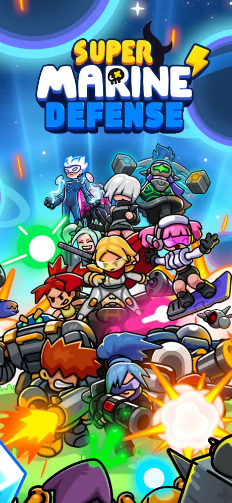 Super Marine Defense - iOSGods.com screenshot 1