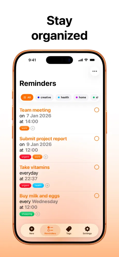 Re:mindr screenshot 3