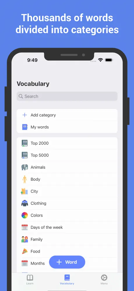 ReWord screenshot 2