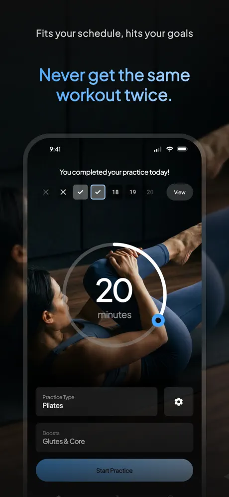 Pilates screenshot 2