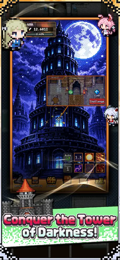 Legend of Witch : Idle RPG ✨ screenshot 5