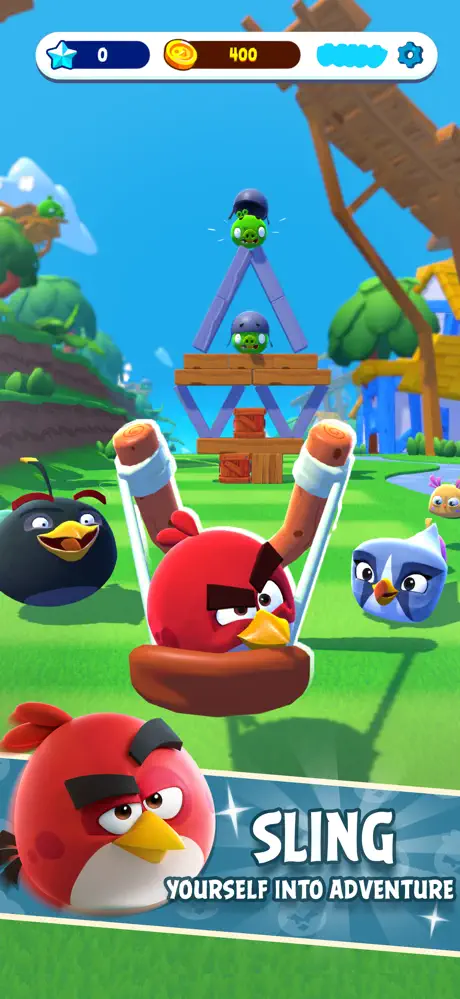 Angry Bird Rush screenshot 1