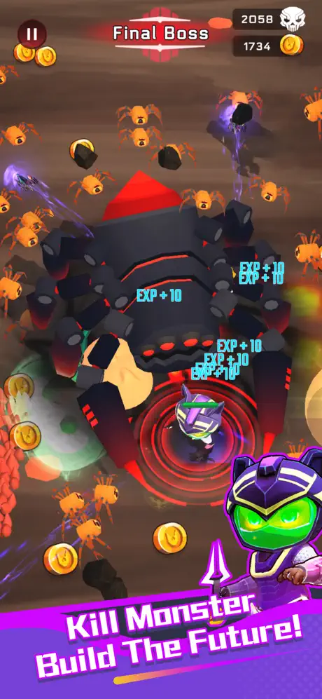 Hero Survivor: Base Defense ✨ screenshot 2