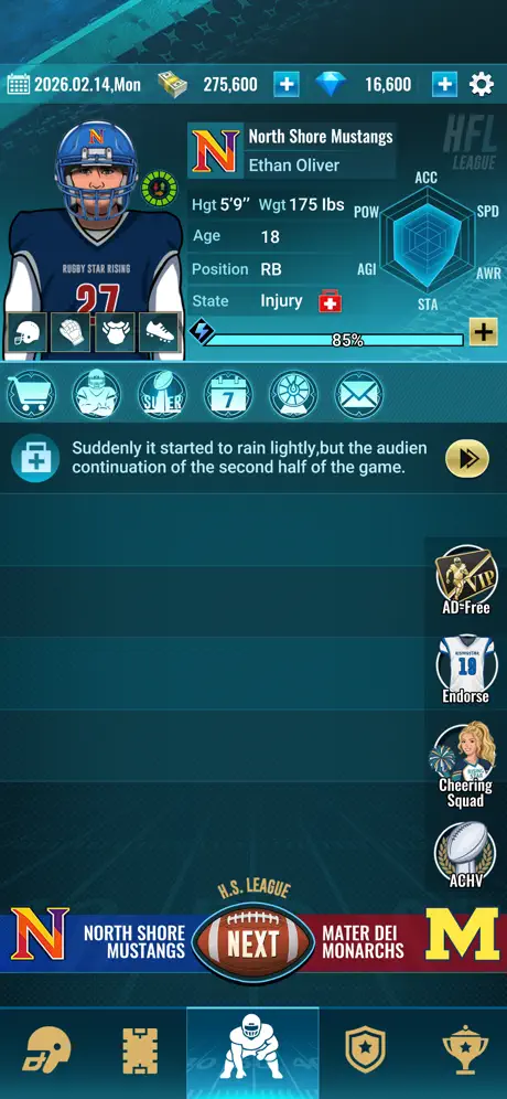 Football Rising Star - iOSGods.com screenshot 1