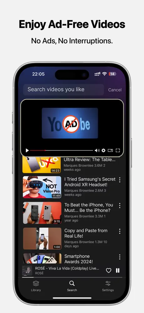 TubePod-Video&Audio Streaming screenshot 2