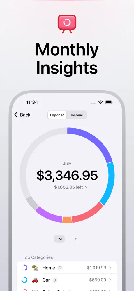 Five Cents: Monthly Budget screenshot 4
