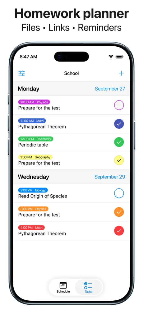 Timetable screenshot 3
