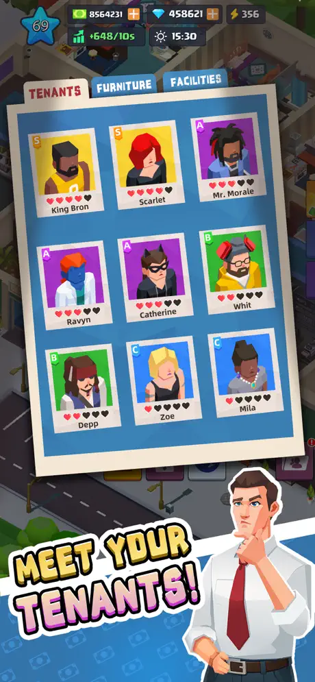Idle Apartment Tycoon ✨ screenshot 3