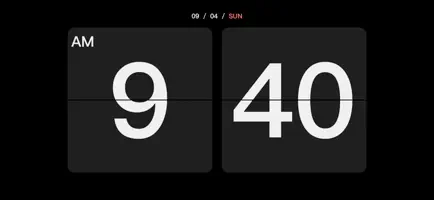 Zen Flip Clock - Minimal Timer screenshot 1