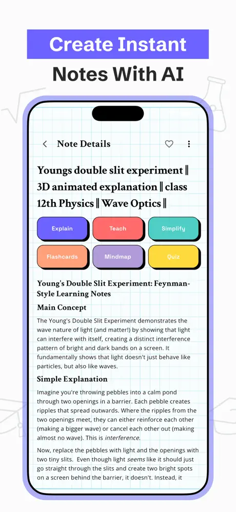 Feynman AI screenshot 2