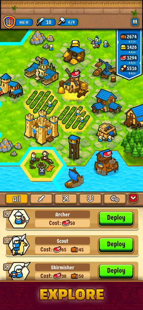 Rise of Hexpires: New Age - iOSGods.com screenshot 2