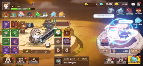 Animal Quest : Idle RPG - iOSGods.com screenshot 1