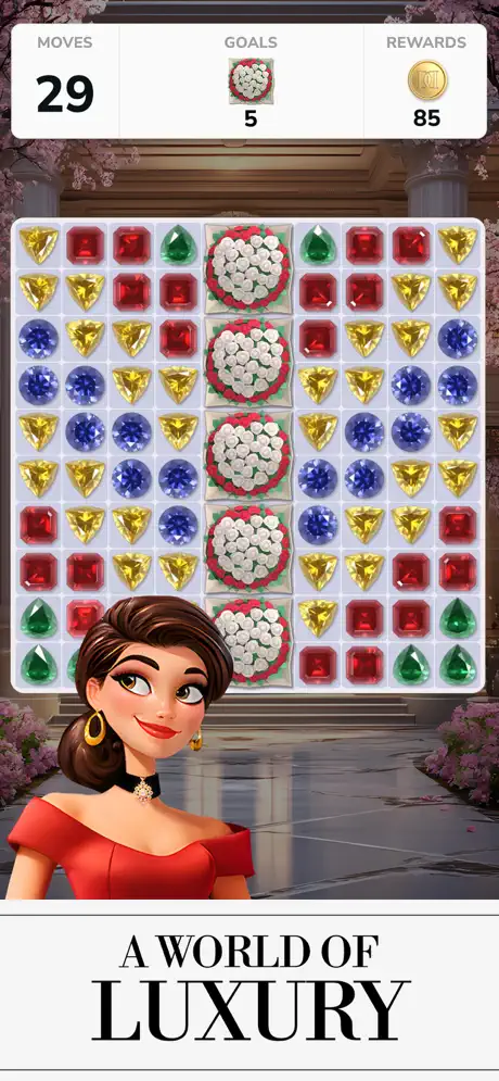 GFAL Diamond Dreams Match - iOSGods.com screenshot 1