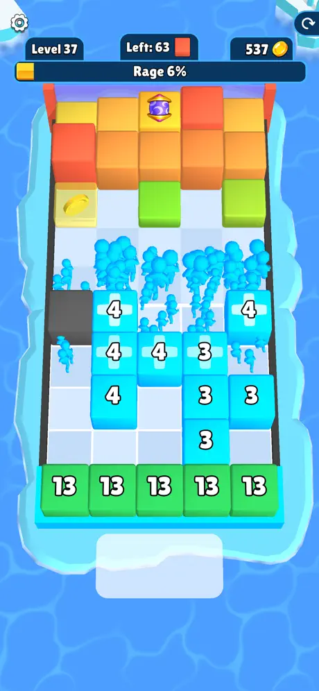 Cube Crusher 3D ✨ screenshot 1