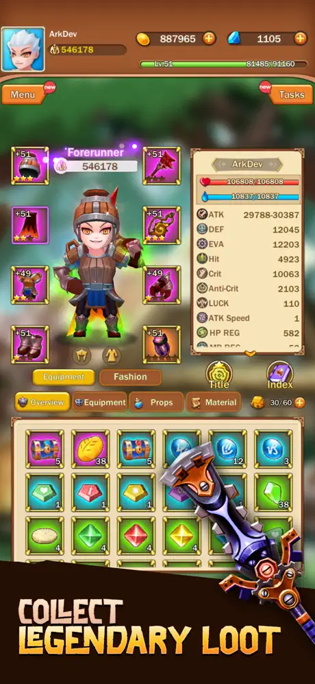 Loot Legends - iOSGods.com screenshot 4