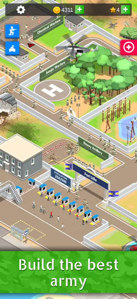 Idle Army Base - iOSGods.com screenshot 1