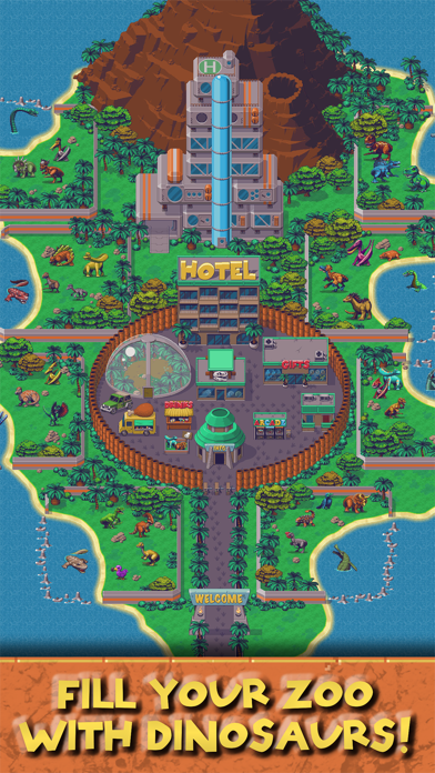 Idle Dino Zoo - iOSGods.com screenshot 1