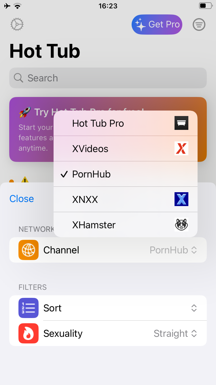 HotTub - Adult Content Browser for iOS screenshot 2