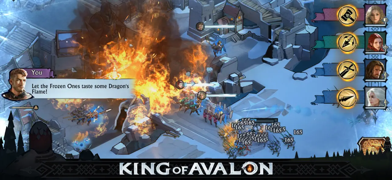 Frost & Flame: King of Avalon Hack screenshot 1