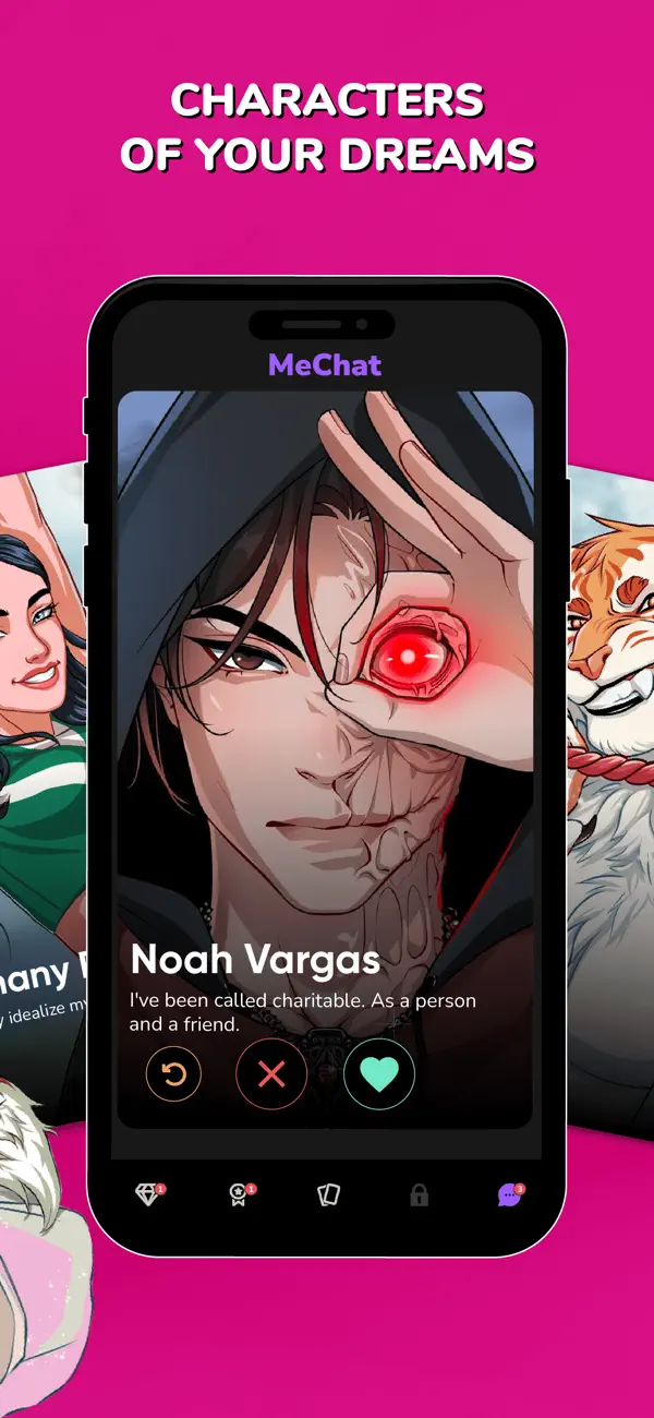 MeChat - Interactive Stories Hack for iOS screenshot 2