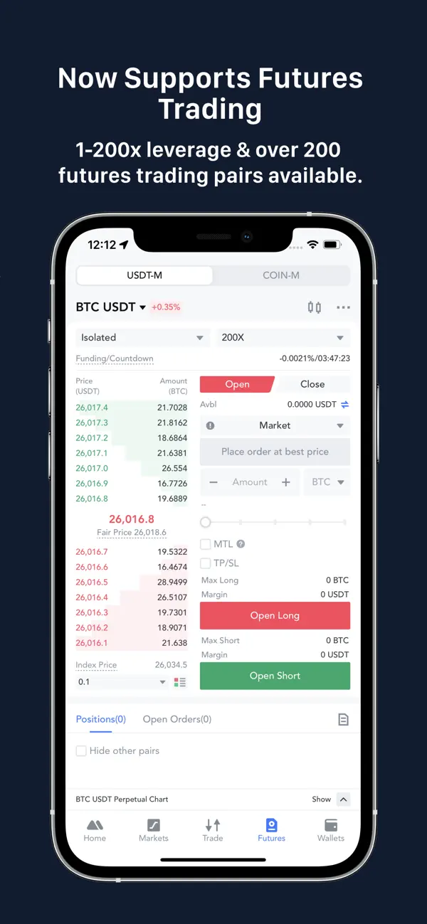 MEXC - App for iOS screenshot 3
