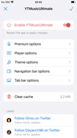 YouTube Music Premium (YTMusicUltimate) screenshot 1