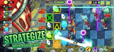 Screenshot 1 of Plants vs. Zombies 2 - Hack for iOS