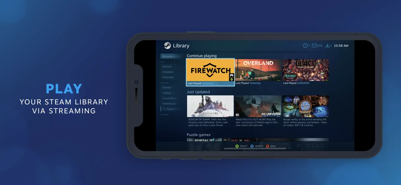 Steam Link for iOS screenshot 3