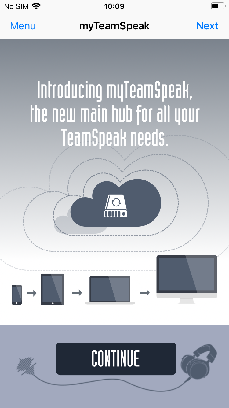 TeamSpeak screenshot 1