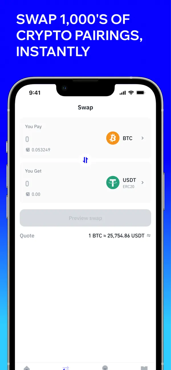 Trust Wallet for iOS screenshot 1
