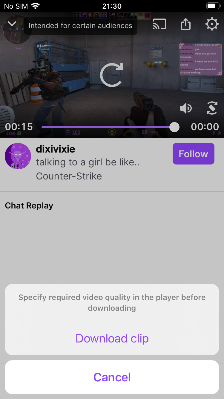 Twitch+ (TwitchDvnloader) screenshot 3