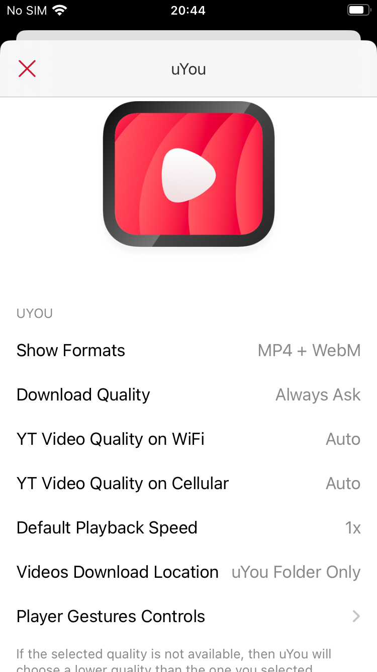 uYou screenshot 4